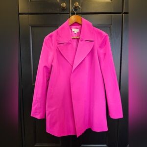 Tahari ASL Hot Pink Topper/Jacket- Super Cute! Size 2 - NWOT